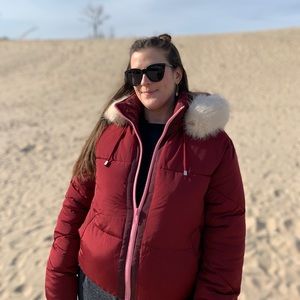 Topshop Puffer Jacket